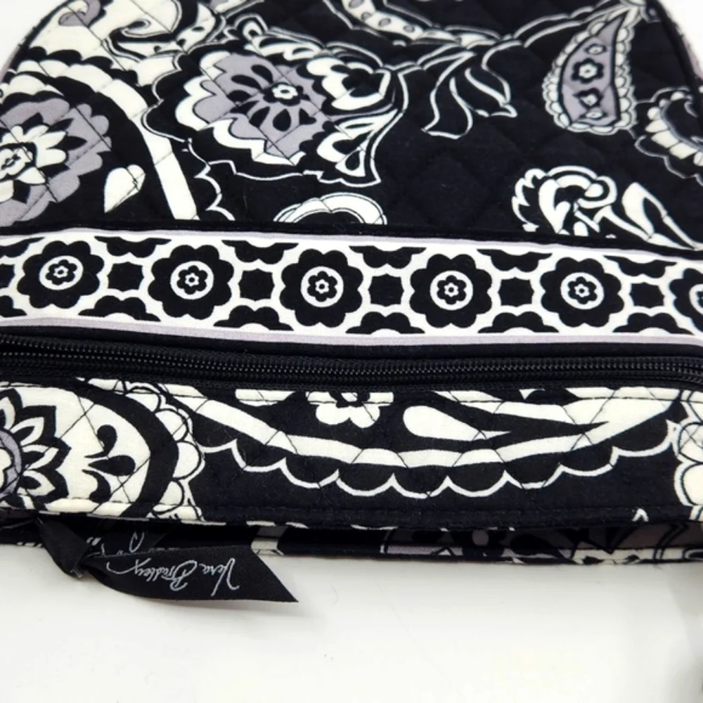 Vera Bradley NWT Floral Black and White Crossbody - Picture 7 of 10